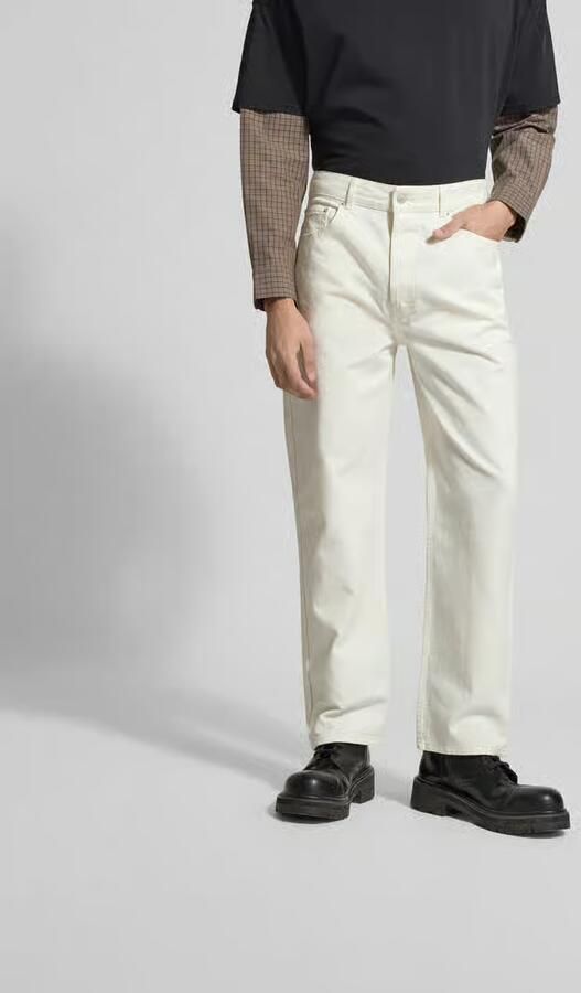 Officine Générale Straight Fit jeans in 5-pocket-design - Foto 2