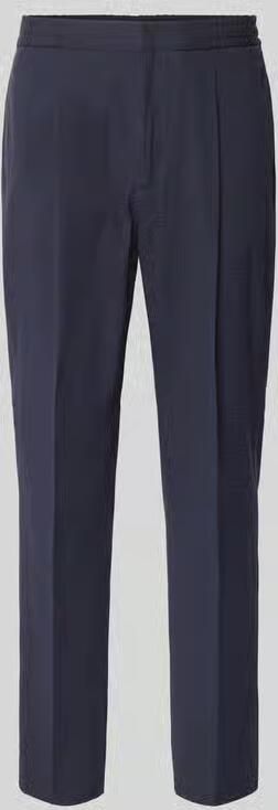Officine Générale straight fit stoffen broek van katoen - Foto 2