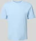 Officine Générale T-shirt met geribde ronde hals