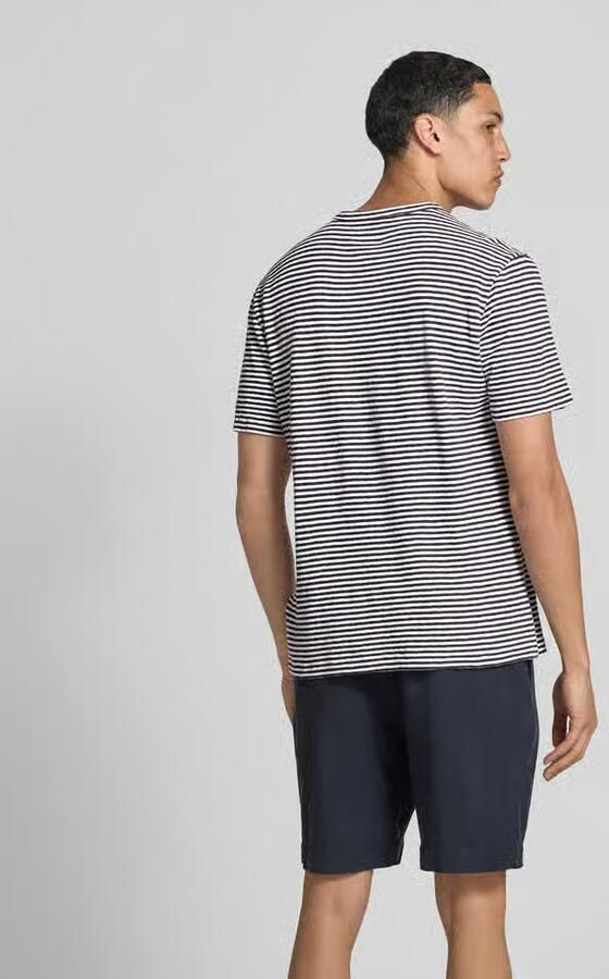 Officine Générale T-shirt van badstof - Foto 3