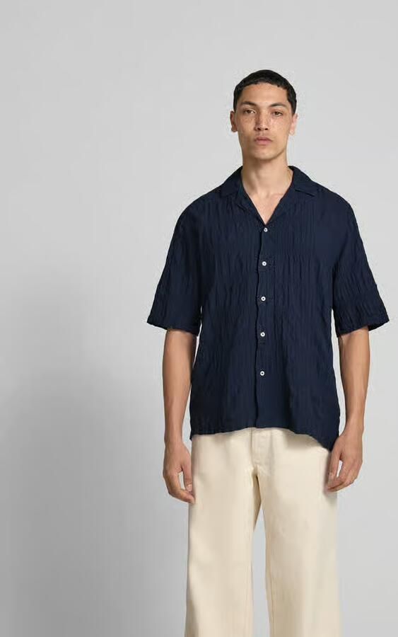 Officine Générale Vrijetijdsoverhemd met knoopsluiting - Foto 3