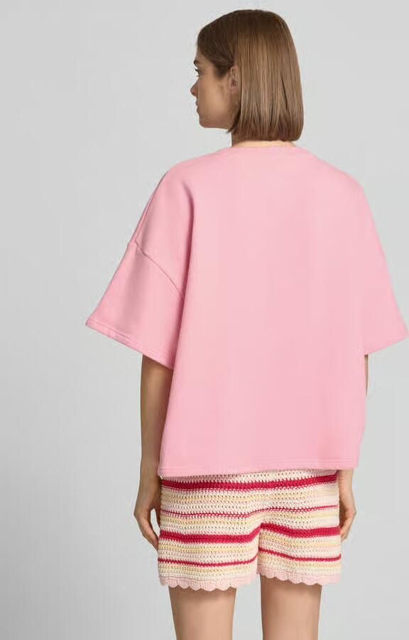OH APRIL Boxy fit sweatshirt met 1 2-mouwen model 'Karo' - Foto 2