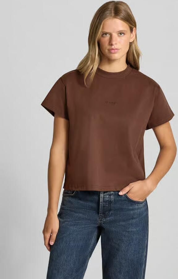 OH APRIL boxy fit t-shirt van puur katoen - Foto 2
