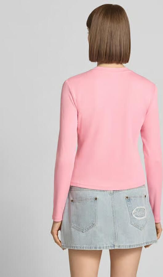 OH APRIL Cardigan met labelstitching model 'Tima' - Foto 2