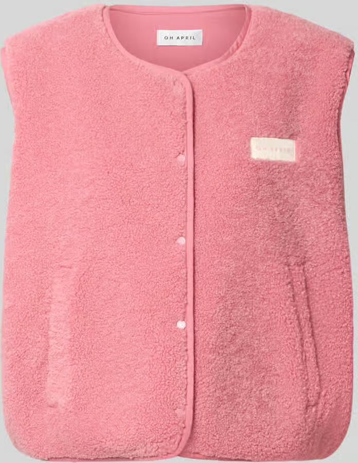 OH APRIL Fleecebodywarmer met drukknoopsluiting model 'Magnolia'