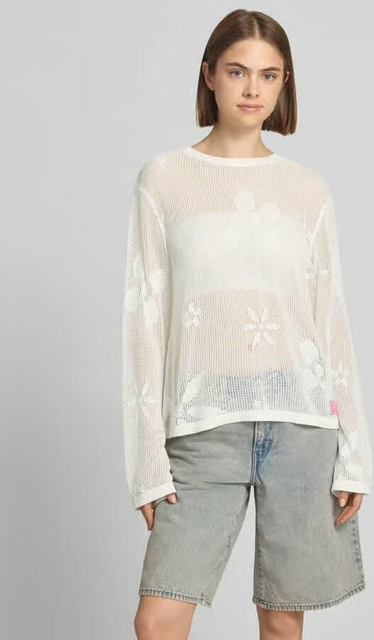 OH APRIL Gebreide pullover met ronde hals model 'Ronja' - Foto 2