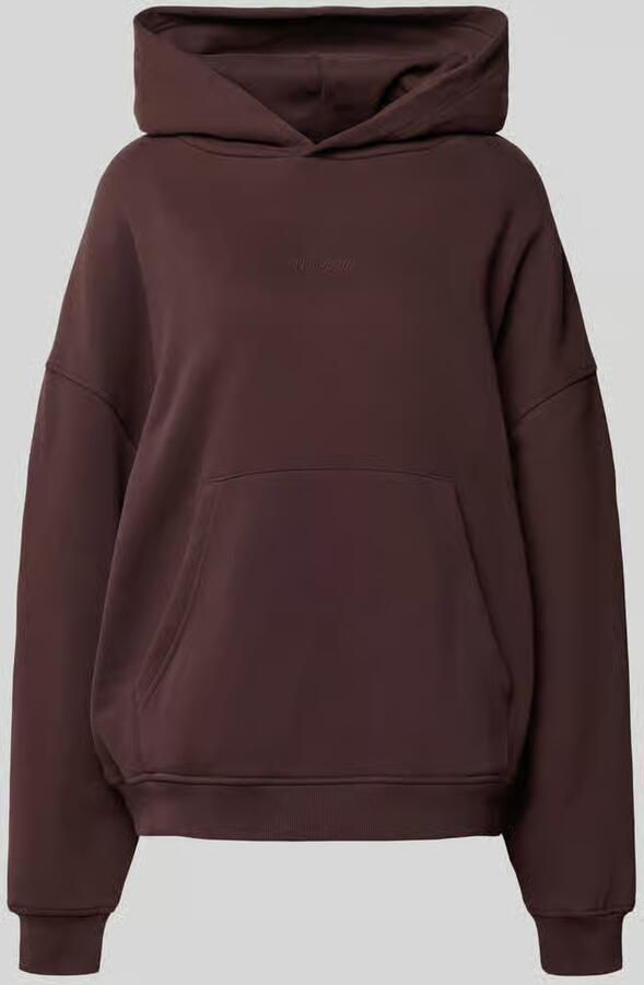 OH APRIL Hoodie met print aan de achterkant model 'Good Karma Wave' - Foto 3