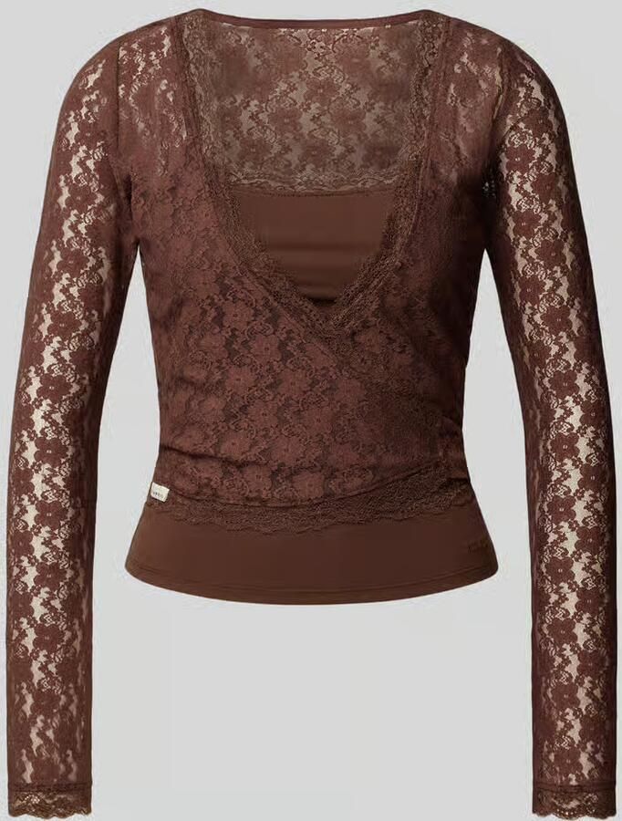 OH APRIL Longsleeve in laagjes-look model 'Sylva'