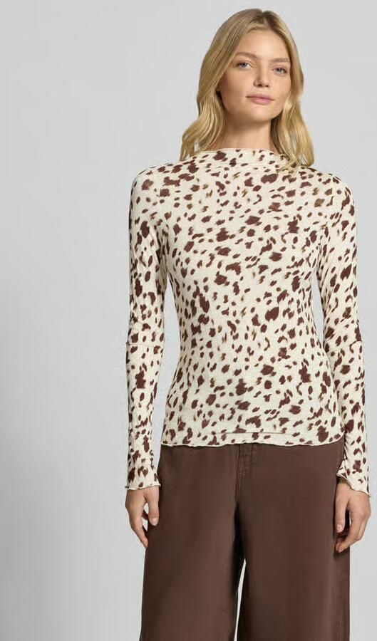 OH APRIL Longsleeve van viscose-elastaanmix model 'Zahara' - Foto 3