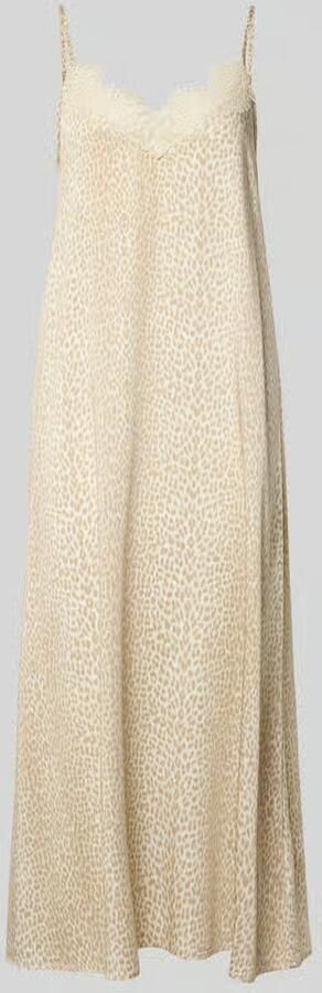 OH APRIL midi-jurk van mix van viscose en elastaan model 'Alma'