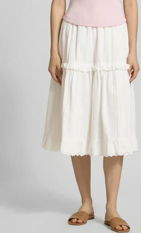 OH APRIL Midirok met broderie model 'Christel' - Foto 3