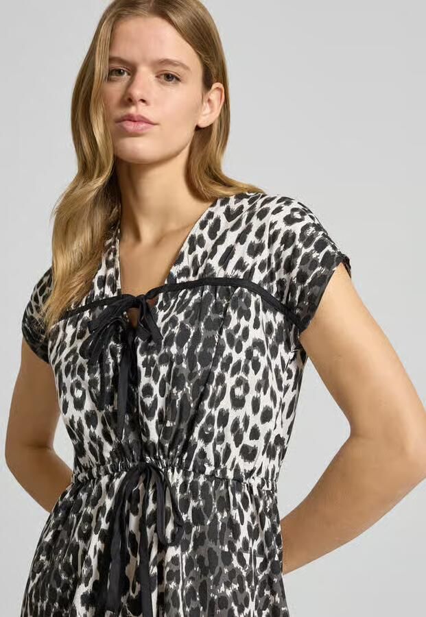 OH APRIL Mini-jurk met V-hals model 'Liv' - Foto 2