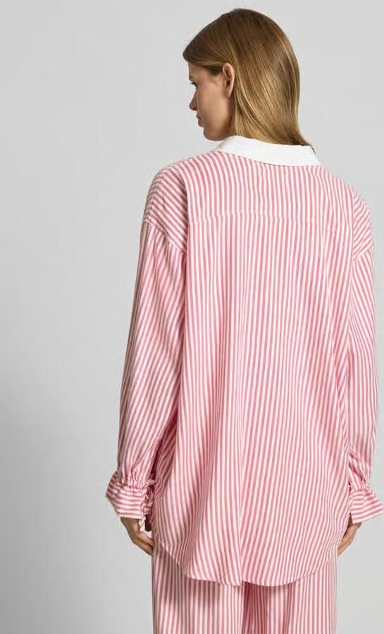 OH APRIL Overhemdblouse met Labeldetail - Foto 4