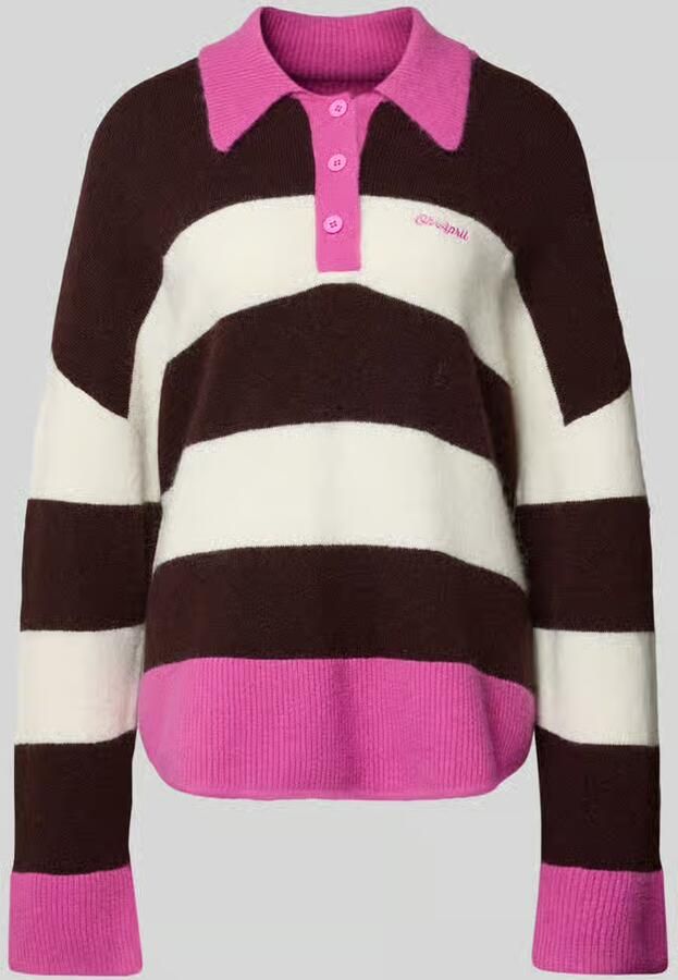 OH APRIL Oversized gebreide pullover met mix van wol en alpaca Model 'Maya' - Foto 2