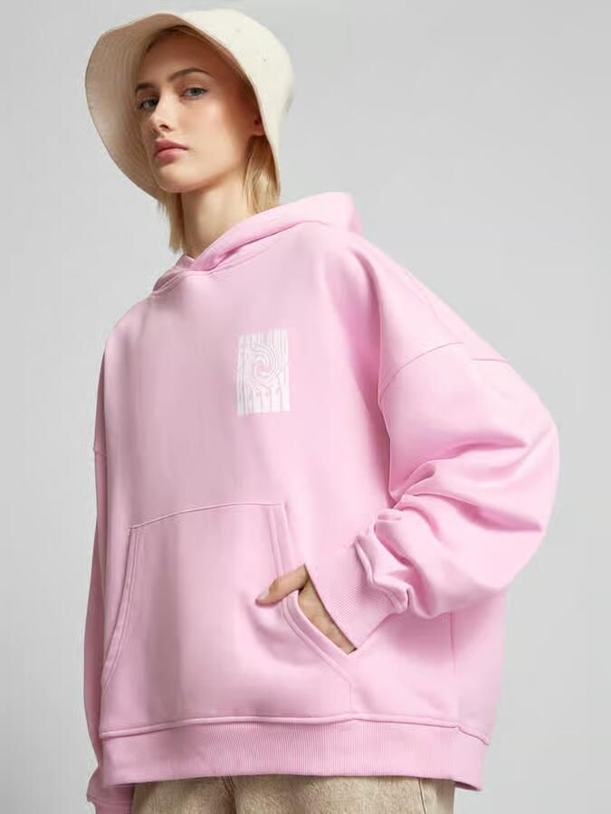 OH APRIL oversized hoodie met labelprint
