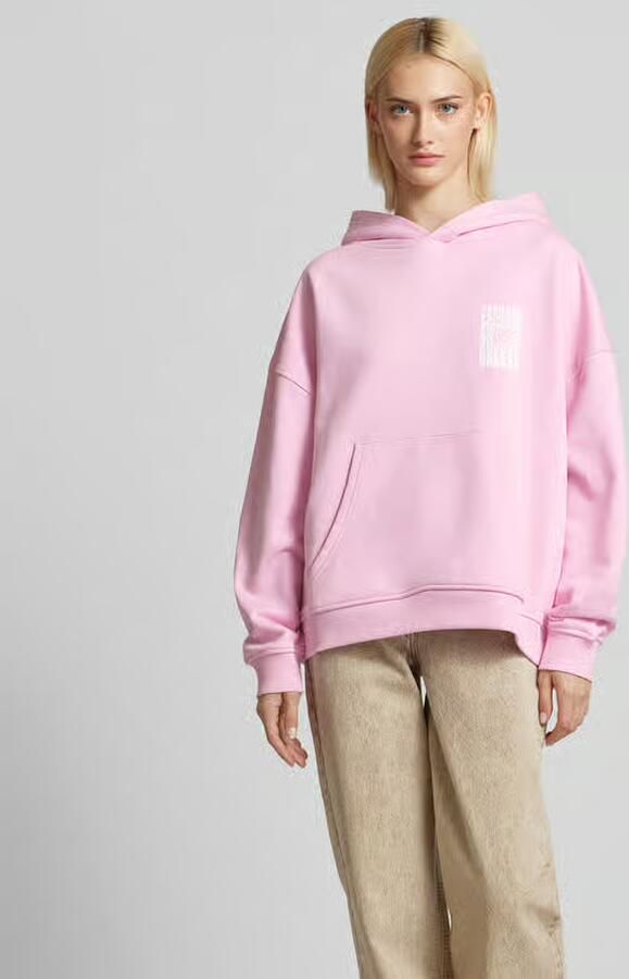 OH APRIL oversized hoodie met labelprint - Foto 3