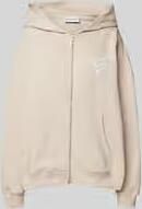 OH APRIL oversized sweatjack met labelprint