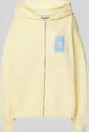 OH APRIL oversized sweatjack met labelprint