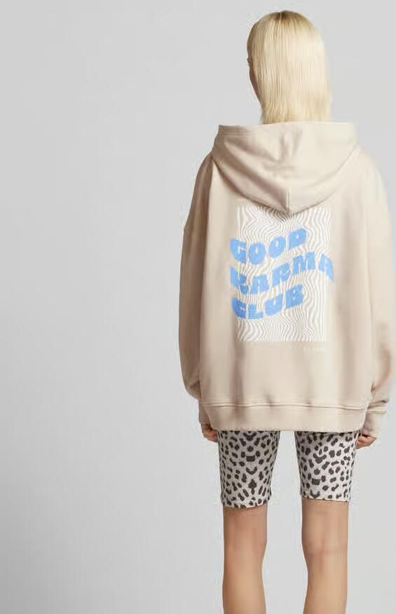 OH APRIL oversized sweatjack met labelprint - Foto 2