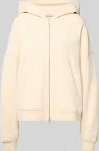 OH APRIL Oversized sweatjack met tweewegritssluiting model 'Flower'
