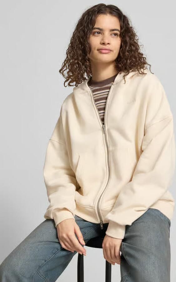OH APRIL Oversized sweatjack met tweewegritssluiting model 'Flower' - Foto 2