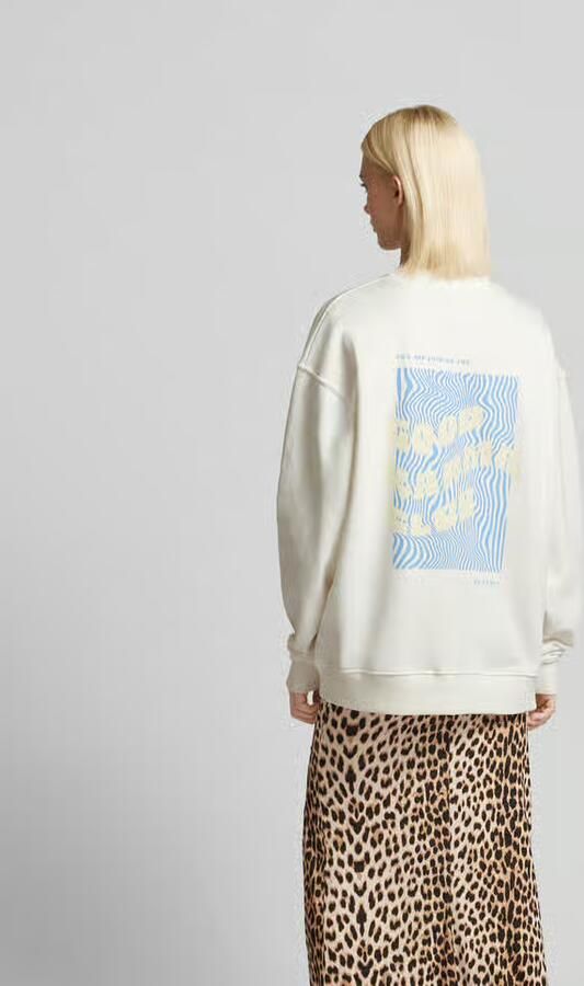 OH APRIL oversized sweatshirt met labelprint - Foto 3
