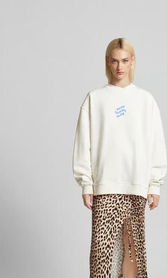 OH APRIL oversized sweatshirt met labelprint - Foto 2