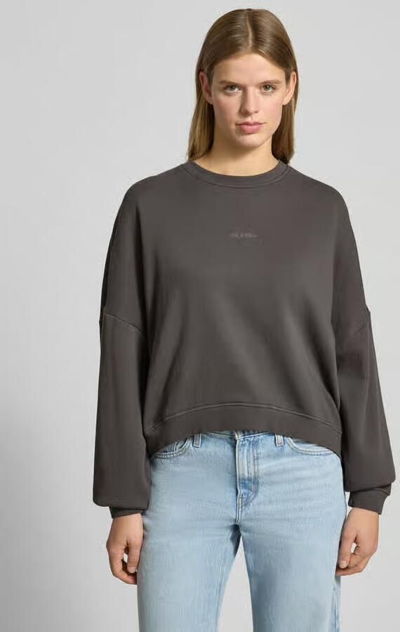 OH APRIL Oversized sweatshirt met labelstitching - Foto 2