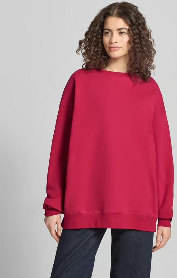 OH APRIL Oversized sweatshirt met logo-stitching model 'Toast' - Foto 4