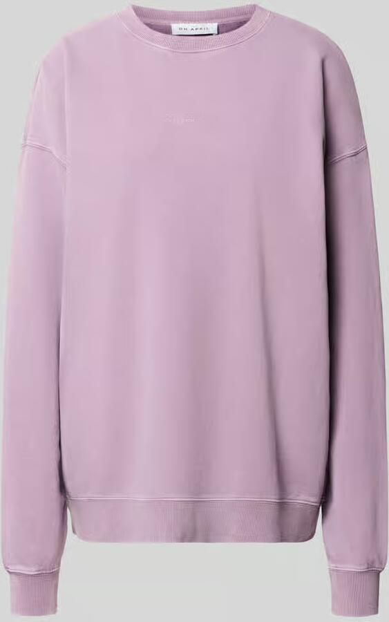 OH APRIL Oversized sweatshirt met logostitching model 'Farmers Market' - Foto 2
