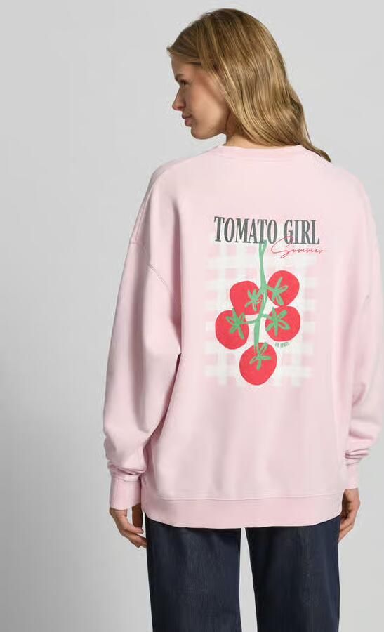 OH APRIL oversized sweatshirt met statementprint op de achterkant - Foto 2