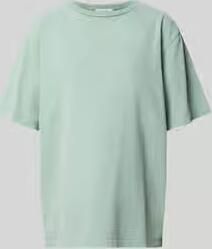 OH APRIL Oversized T-shirt met Labelstitching