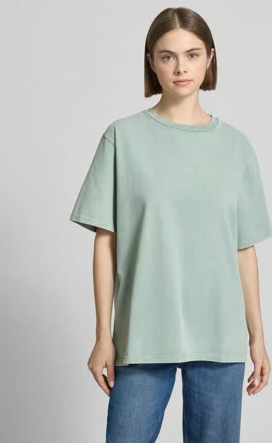 OH APRIL Oversized T-shirt met labelstitching model 'Farmers Market' - Foto 4