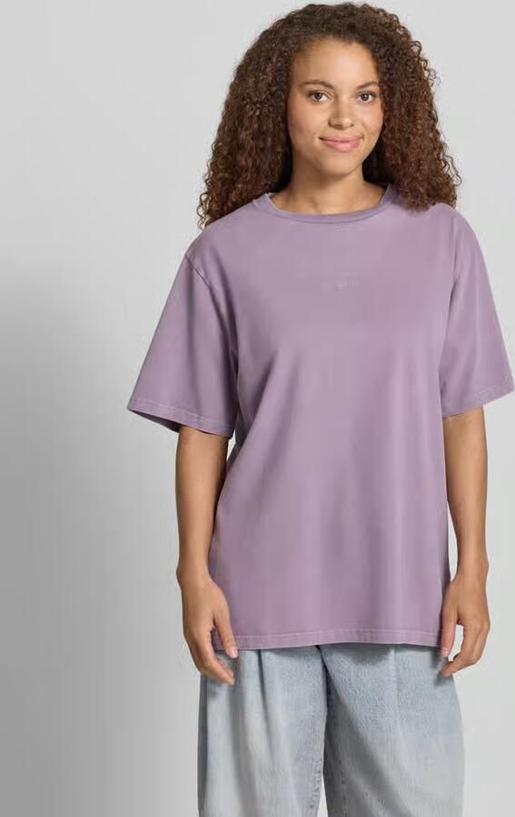 OH APRIL Oversized T-shirt met labelstitching model 'Farmers Market' - Foto 4