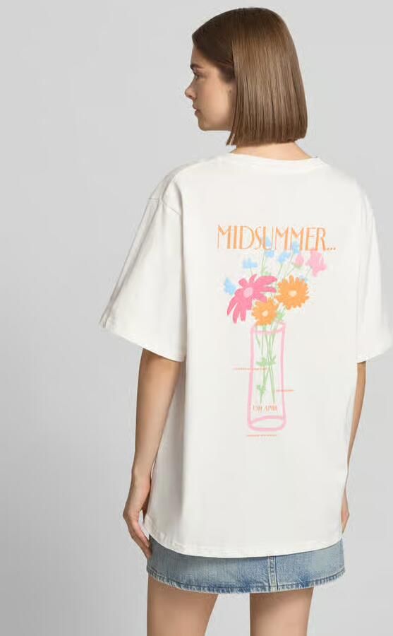 OH APRIL Oversized T-shirt met ronde hals model 'Midsummer'
