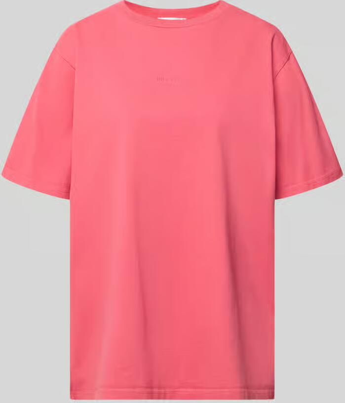 OH APRIL Oversized T-shirt met stitching aan de achterkant model 'Flower'