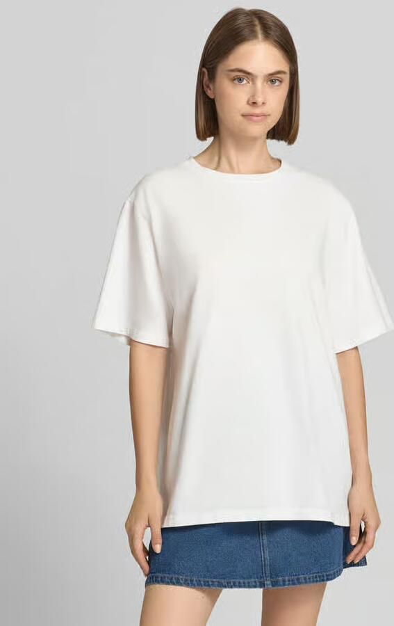 OH APRIL Oversized T-shirt met stitching aan de achterkant model 'Flower' - Foto 4