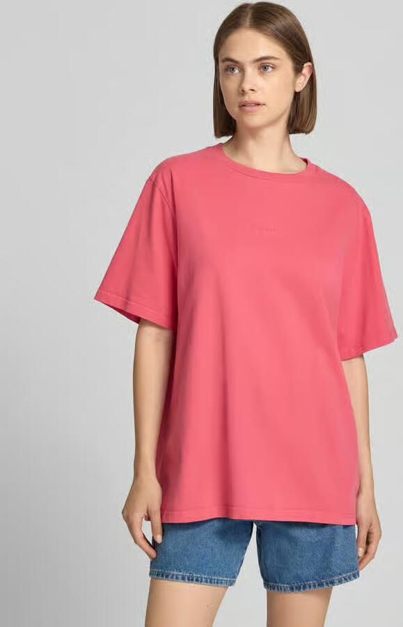 OH APRIL Oversized T-shirt met stitching aan de achterkant model 'Flower' - Foto 2