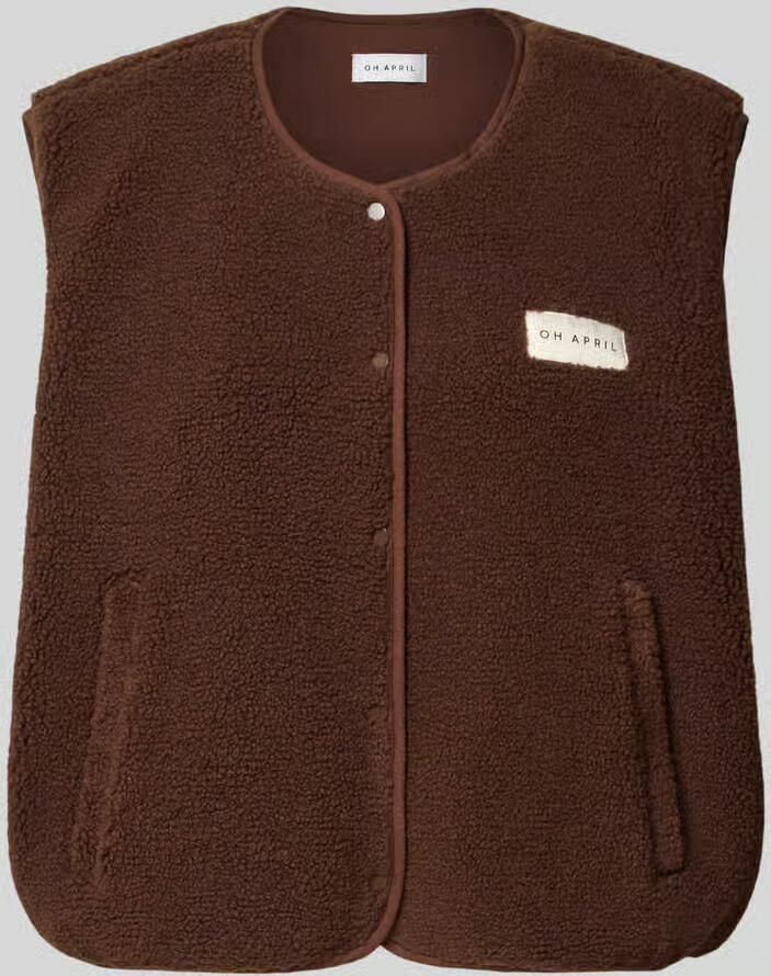 OH APRIL Regular fit bodywarmer van puur katoen model 'Magnolia'