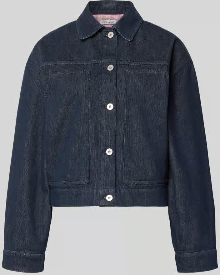 OH APRIL regular fit jeansjack met opgestikte zakken model 'Clara'