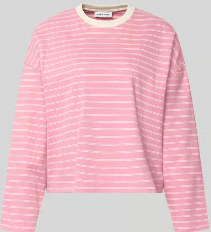 OH APRIL Regular fit shirt met lange mouwen van puur katoen
