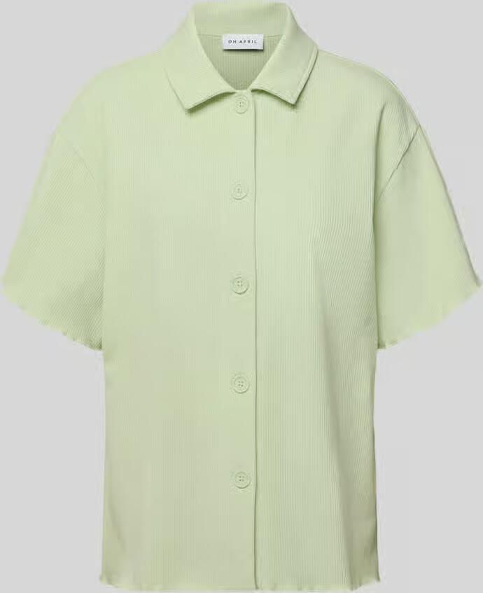 OH APRIL relaxed fit blouse met 1 2-mouwen model 'Fleur' - Foto 2