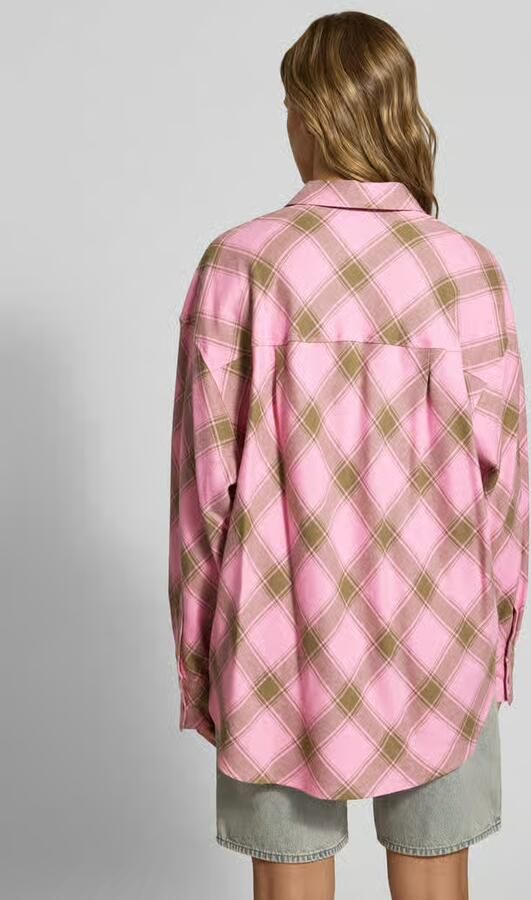 OH APRIL relaxed fit blouse met labeldetail model 'Vivian' - Foto 3