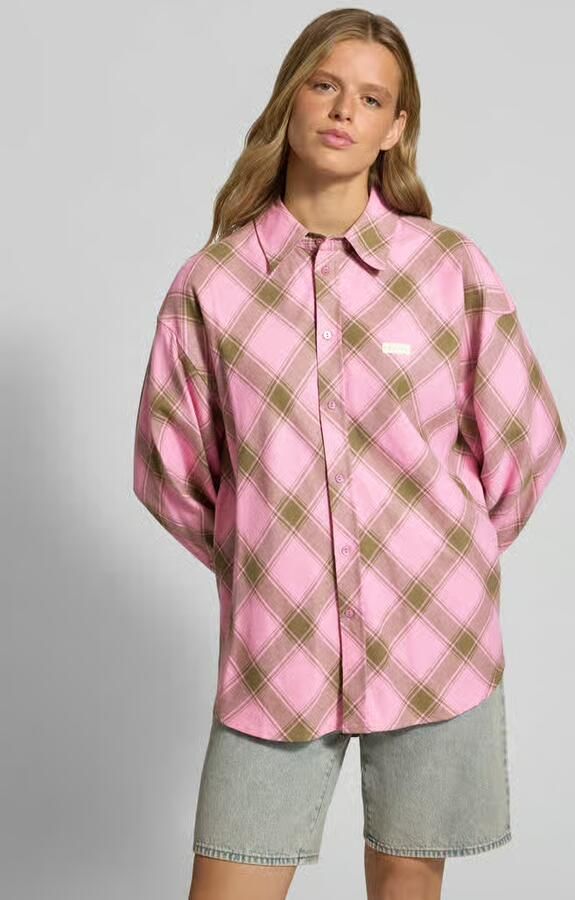 OH APRIL relaxed fit blouse met labeldetail model 'Vivian' - Foto 2