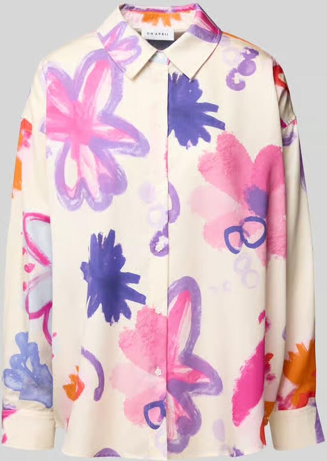 OH APRIL Relaxed fit overhemdblouse van lyocell model 'Melina' - Foto 2