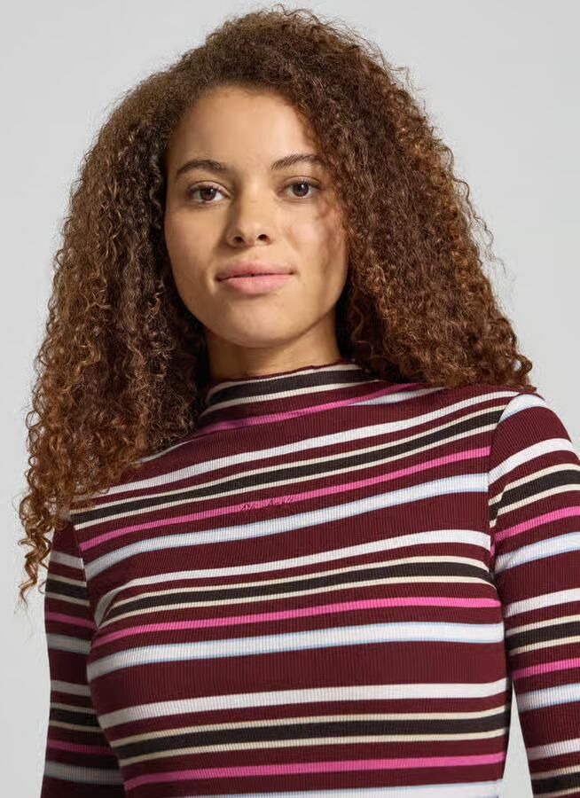 OH APRIL Shirt met lange mouwen en opstaande kraag model 'Milou'