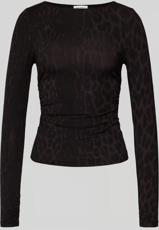 OH APRIL Shirt met lange mouwen en plooien model 'Maeve' - Foto 2
