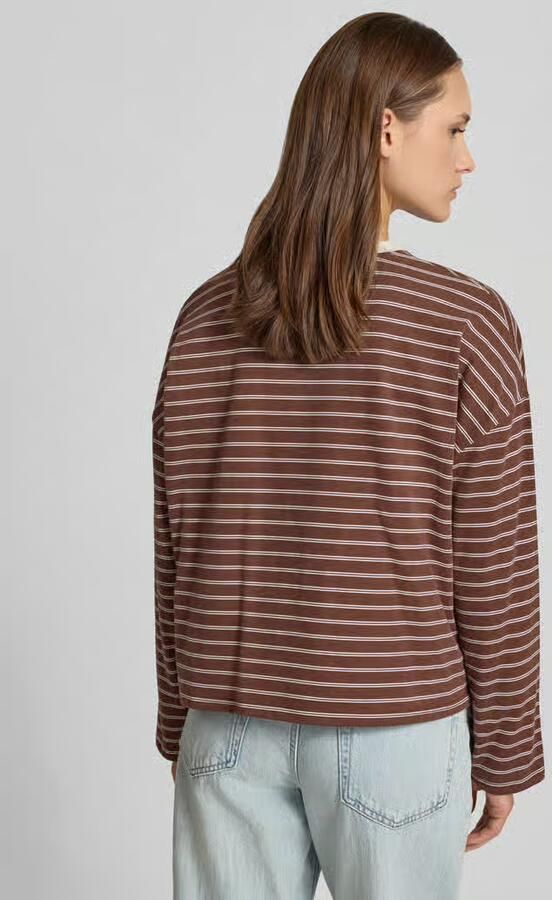 OH APRIL Shirt met lange mouwen met geborduurd label - Foto 3