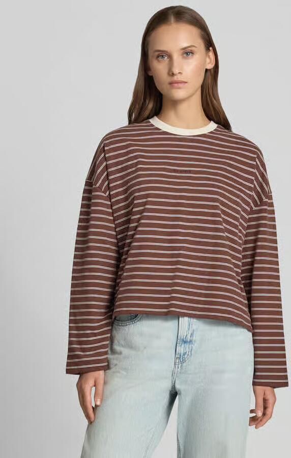 OH APRIL Shirt met lange mouwen met geborduurd label - Foto 2