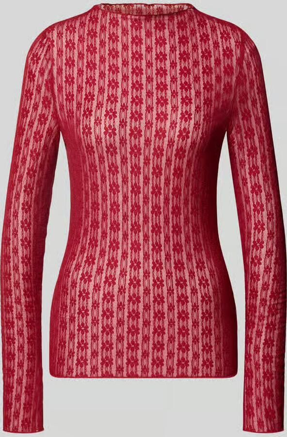 OH APRIL Shirt met lange mouwen met ronde hals model 'Zahara'